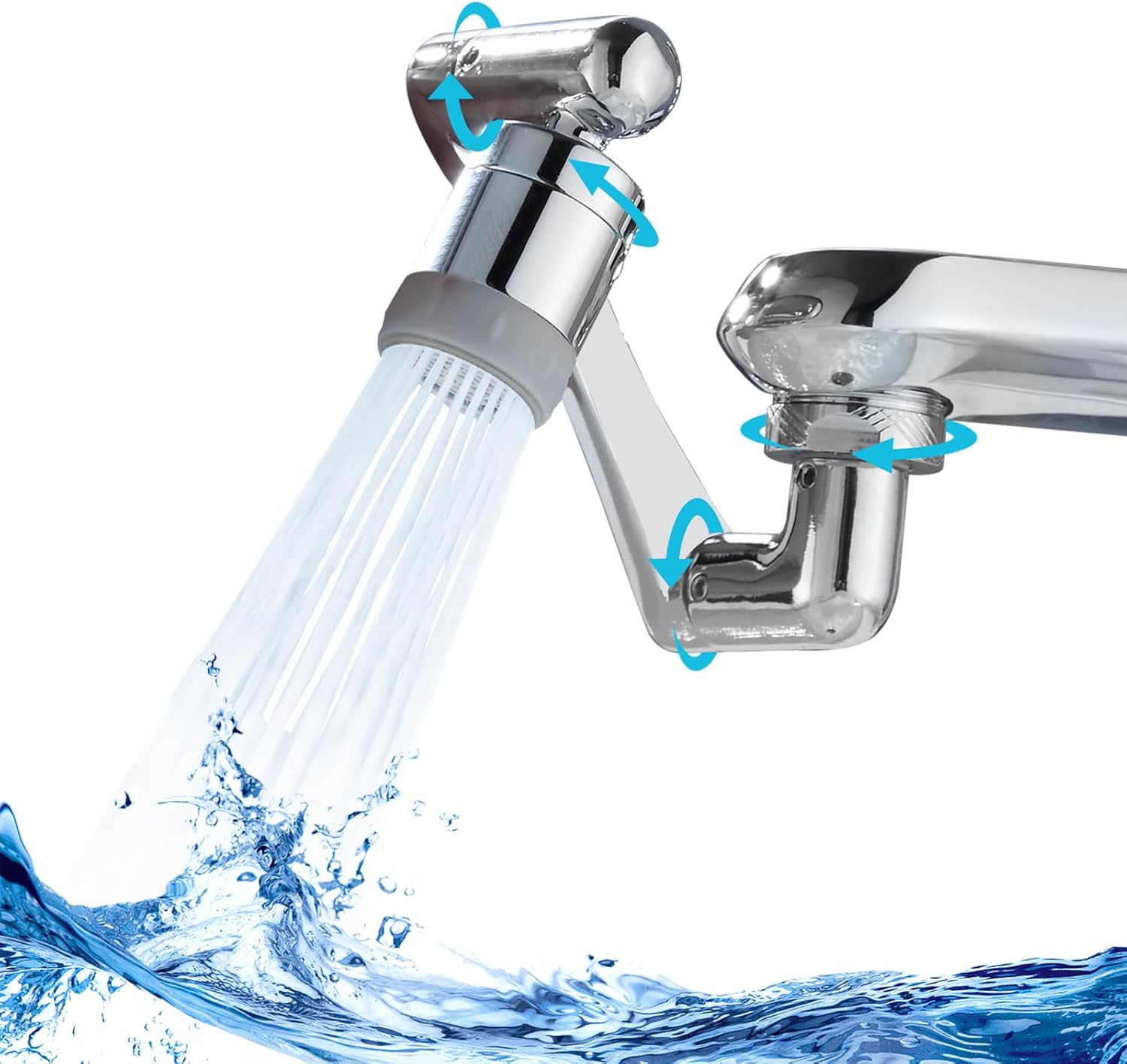 CECEFIN 1080° Swivel Faucet-Extender Sink-Aerator
